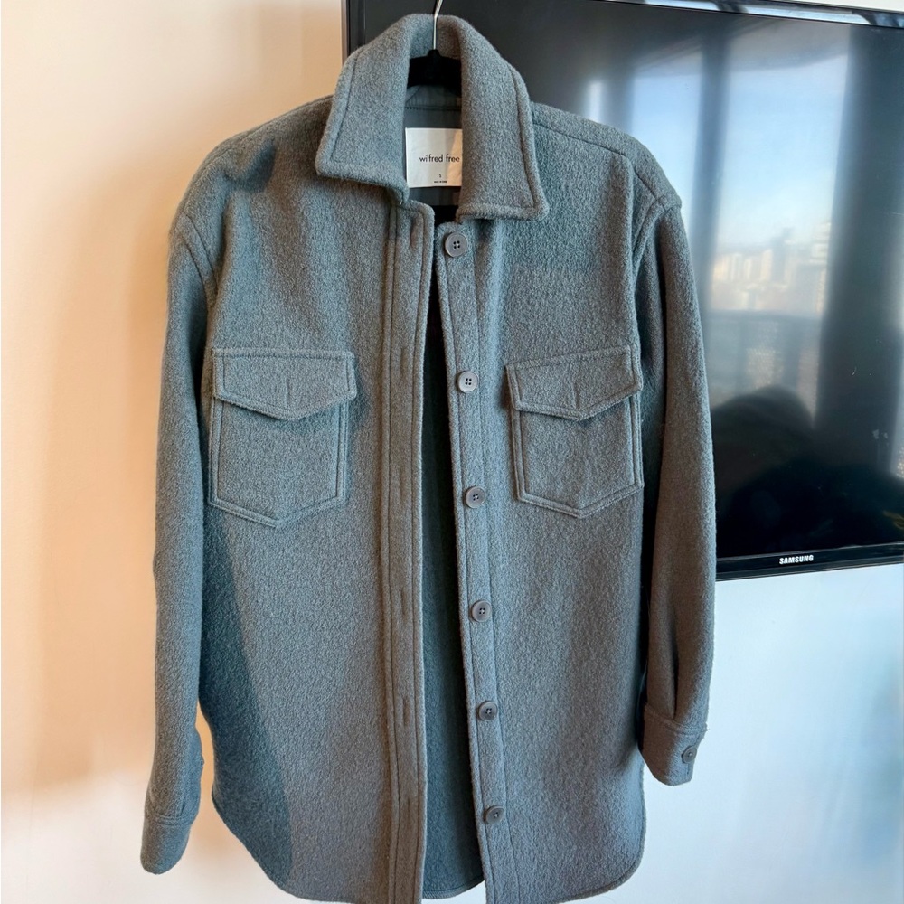 NWOT Aritzia Ganna 100% Wool Jacket